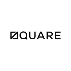 square logo design vector template
