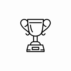 cup prize icon sign vector