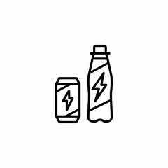 energy drink icon sign vector