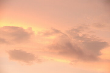 Fototapeta premium 夕焼けの空