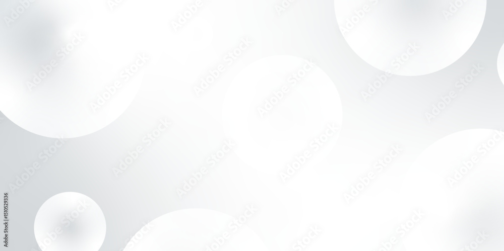 Poster abstract background with circle white abstract geometric background with layered circular line patte