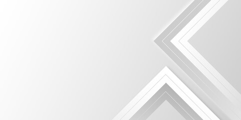 Abstract white and grey triangle overlay texture background. abstract background geometry shine and layer element vector for presentation design. Suit for business, corporate, institution. vector