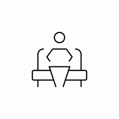 sofa cozy icon sign vector