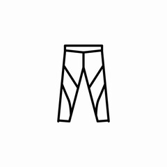 sport pants icon sign vector