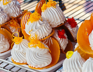 Thai Milk Pancake with cream