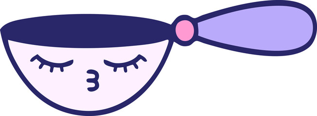 cute cartoon of a measuring spoon