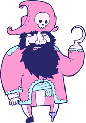 cartoon pirate