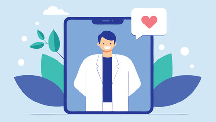 Online doctor appointment virtual healthcare consultation medical advice