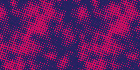 abstract halftone texture blue background in geometric style