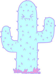cartoon cactus