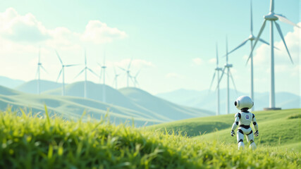 Renewable Energy Wind Turbines and Robotics
