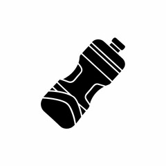 creative details Outline silhouette sports water bottle icon vector illustration