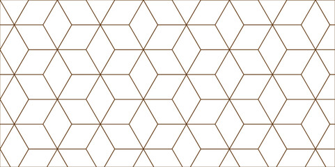 Abstract diamond style mesh bee hexagon minimal blank cubic. Geometric pattern illustration mosaic, square and triangle wallpaper.	
