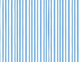 HandDrawn Light Blue and White Vertical Stripes Pattern Background (2)