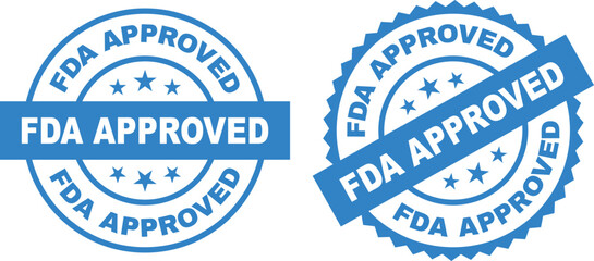 Obraz premium FDA Approved Seal – Official Certification, Food and Drug Administration Badge, Medical Product Endorsement, Pharmaceutical Validation, Health Safety Compliance, Regulatory Approval, Verified Quality 