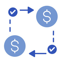 Obraz premium Financial Integrity Icon Element For Design 