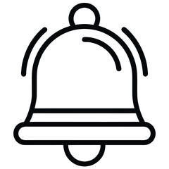 Ringing bell icon notification alert symbol
