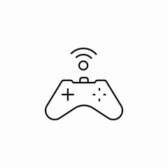 game console icon sign vector