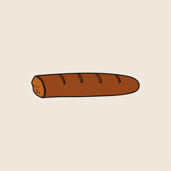 Baguette Illustration