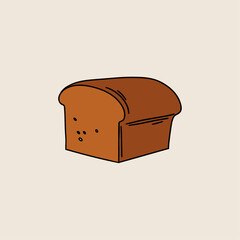 Bread Loaf Illustration