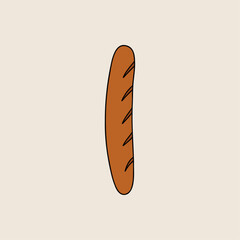 Baguette Illustration
