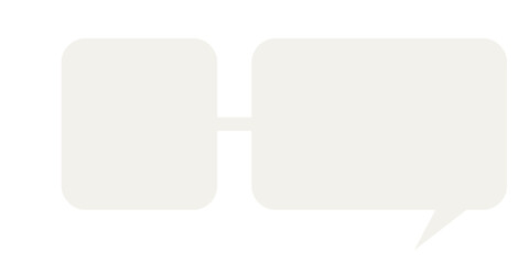 Fototapeta premium Speech Bubble Graphic Icon. Simple Infographic Text Box Silhouette Frame Border. Empty Dialogue Blank background. 