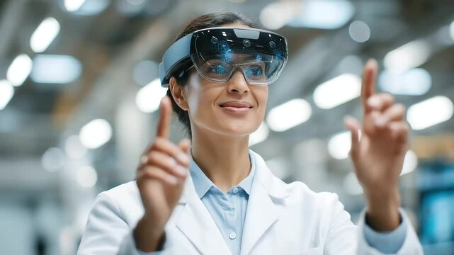 "AI expert explores virtual reality solutions for enhancing factory worker training."