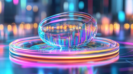 Financial Data Analysis, Stock Market, and Business Intelligence Visualization Concept