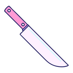 tattoo in traditional style of a knife