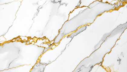 Luxurious White Marble Texture with Intricate Golden Veins Elegant and Sophisticated Design