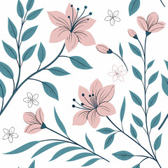 paisley floral pattern 