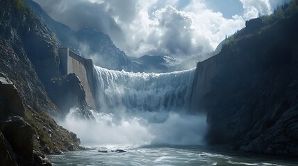 Extreme Weather Forces a Giant Dam to Collapse, Unleashing Powerful Floodwaters and Causing Destruction