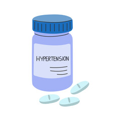 high blood pressure and hypertension disease concept	