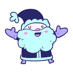 cartoon santa claus