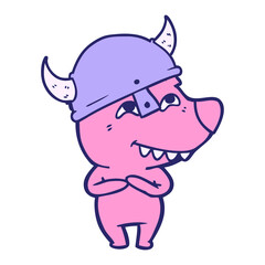 cartoon bear showing teeth