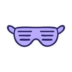 Fototapeta premium cartoon sunglasses