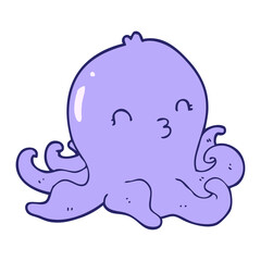 cartoon octopus