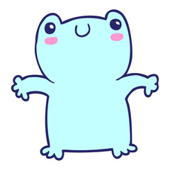 cartoon frog