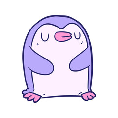 cartoon penguin