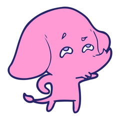 cartoon elephant remembering