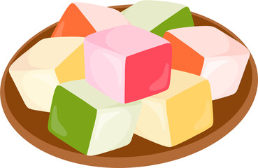 illustration turkish delight