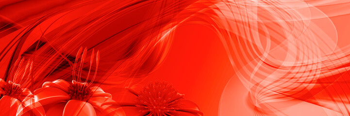 floral abstract background © neurostructure