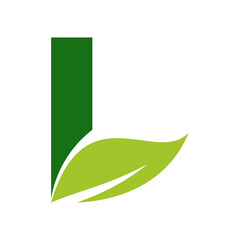  letter L icon logo design template.