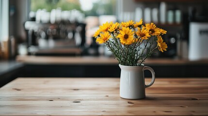 Charming cozy brunch setup quaint  floral decor inviting natural light intimate setting relaxed atmosphere
