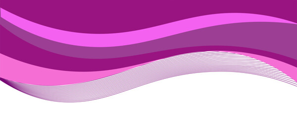 Vector red line background curve element with white space for text and message design, overlapping layers. Eps10