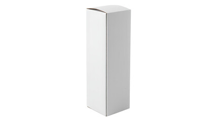 Fototapeta premium Tall White Product Packaging Box