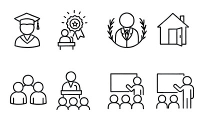 Fototapeta premium Event Icon Set