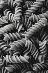 Fototapeta premium High-density cavatappi with textured surface.