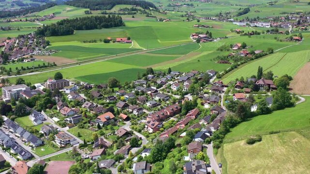Grossh&ouml;chstetten im Emmental, Kanton Bern, Schweiz, Mai 2025