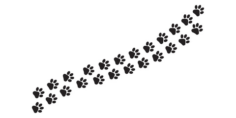 Abstract animal paw prints design for background